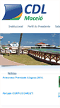 Mobile Screenshot of cdlmaceio.com.br